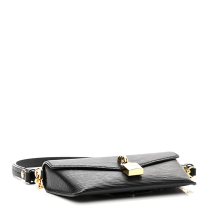 Louis Vuitton Epi Padlock On Strap Black 4 of 10