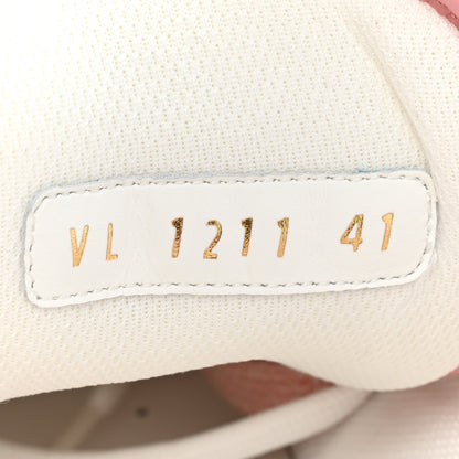 Louis Vuitton Denim Monogram Squad Sneakers 41 Pink 10 of 10