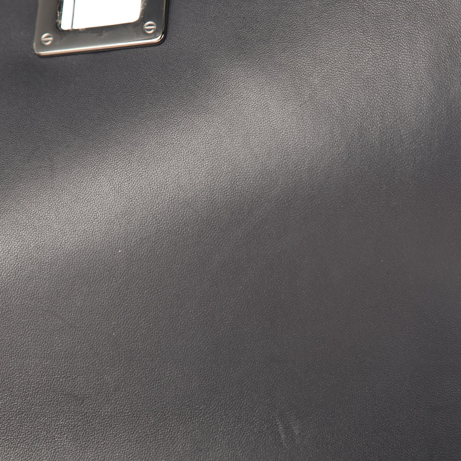 Christian Dior Metallic Patent Micro-Cannage Medium Diorama Flap Bag Graphite 10 of 14