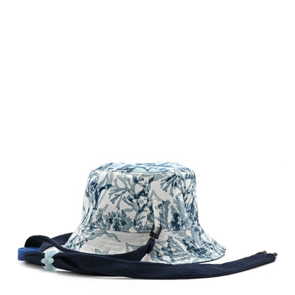Louis Vuitton Cotton LV Play Monogram Aquagarden Reversible Bucket Hat Blue 6 of 13