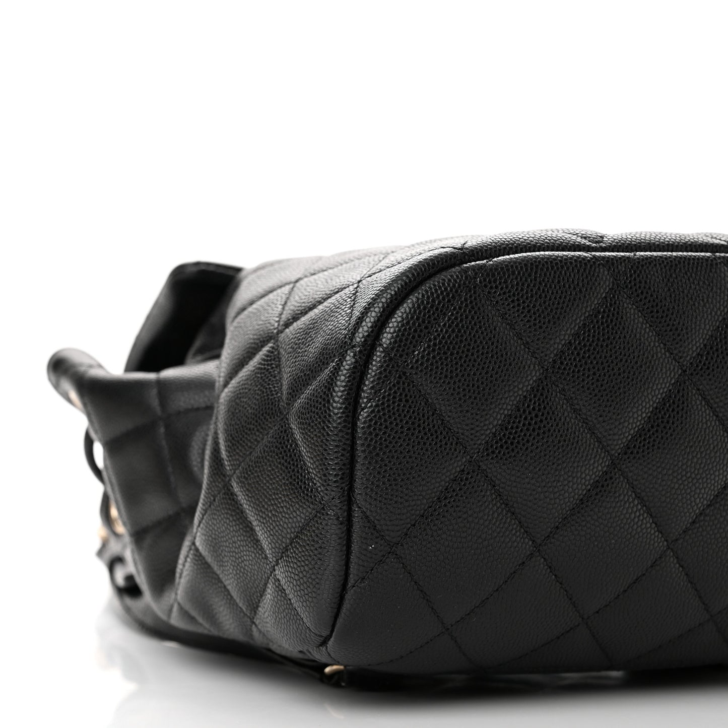 Caviar Quilted Mini Urban Spirit Backpack Black