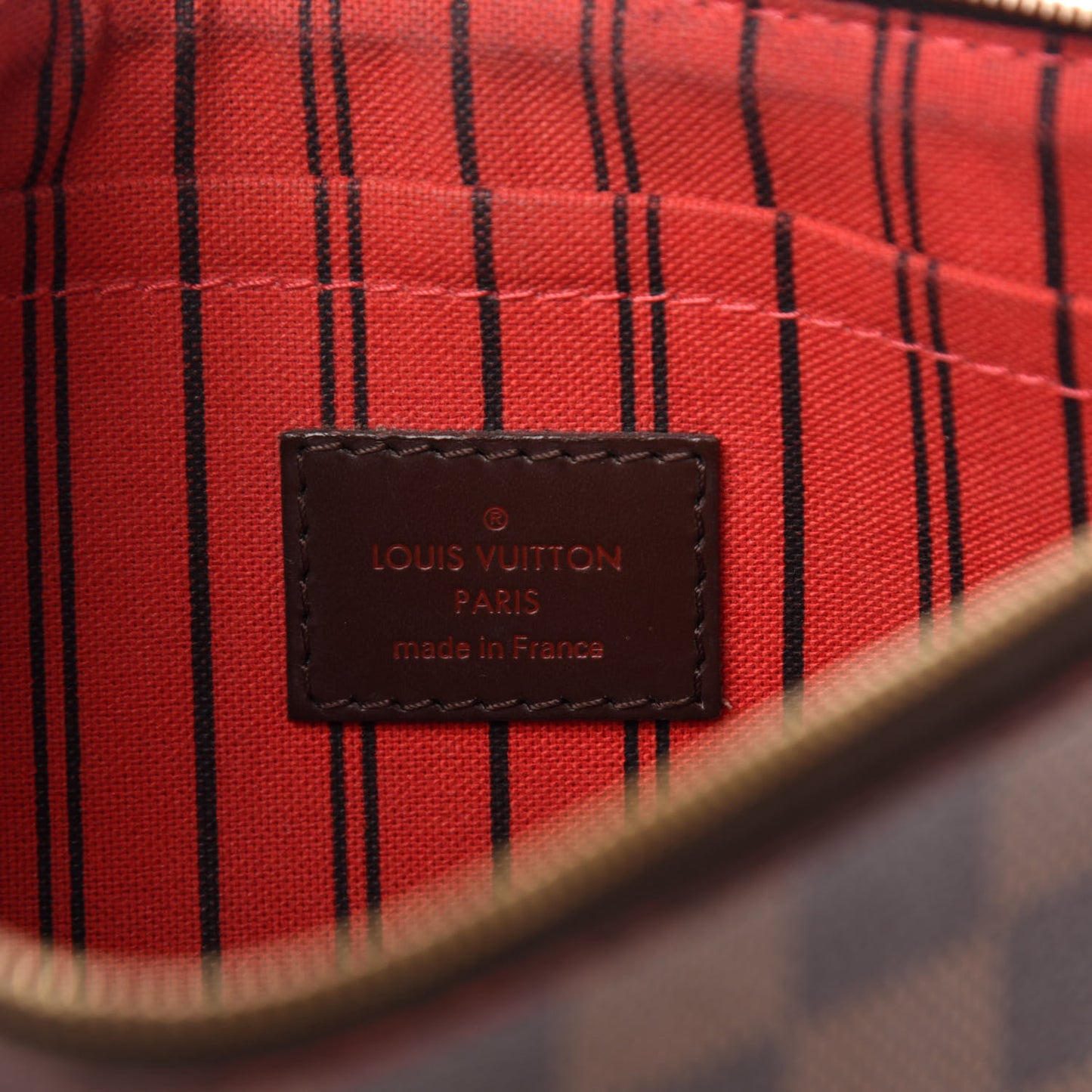 Damier Ebene Neverfull MM GM Pochette