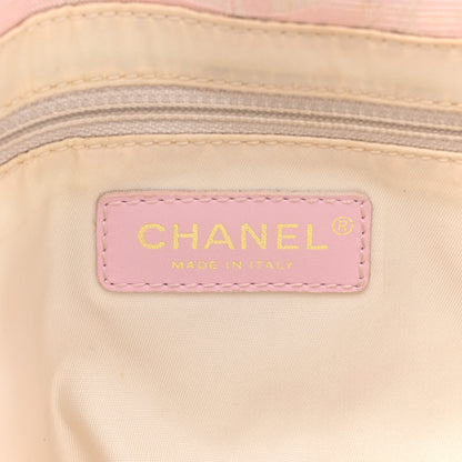 Chanel Nylon Medium Travel Tote Pink 6 of 19