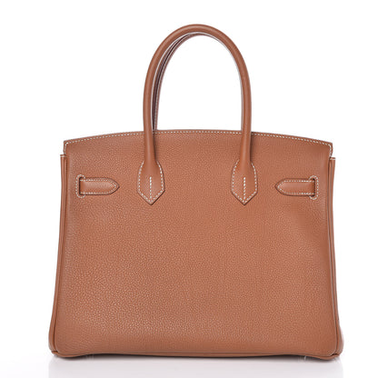 Hermes Togo Birkin 30 Gold 4 of 36