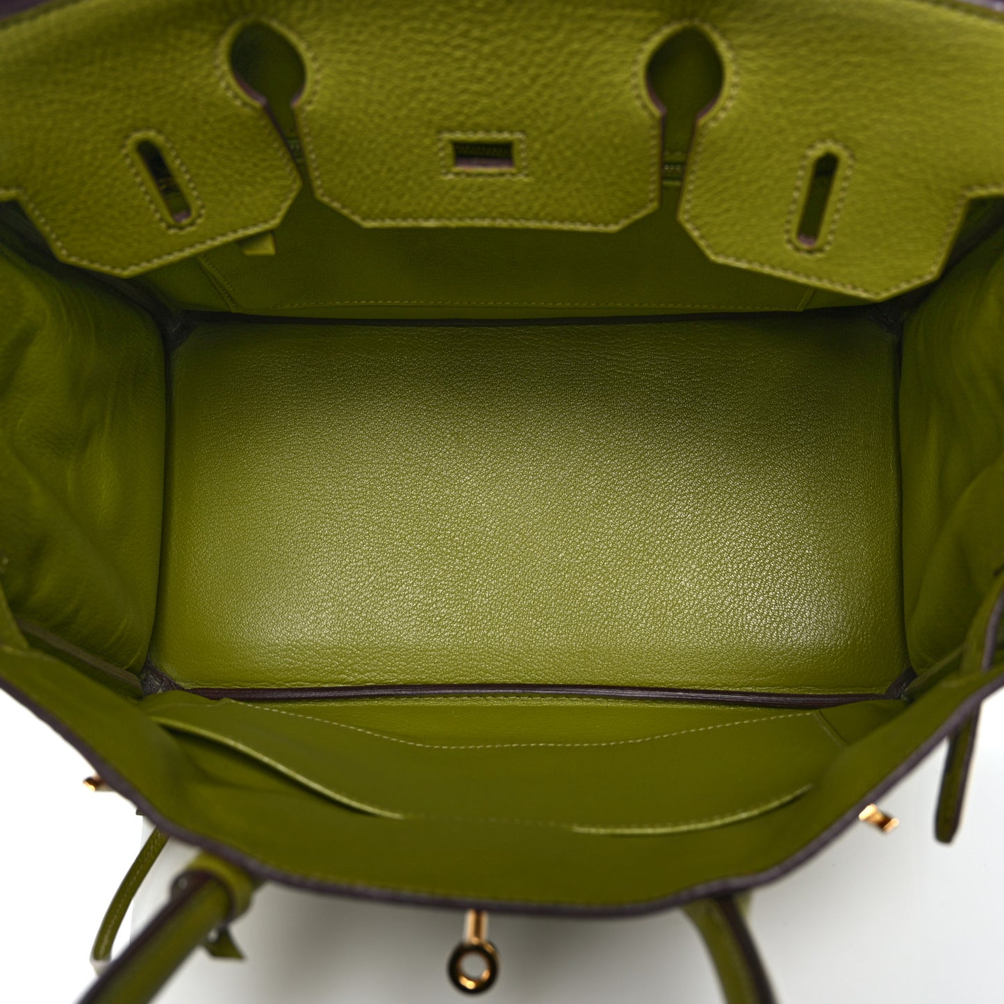 Chevre Mysore Birkin 30 Vert Anis