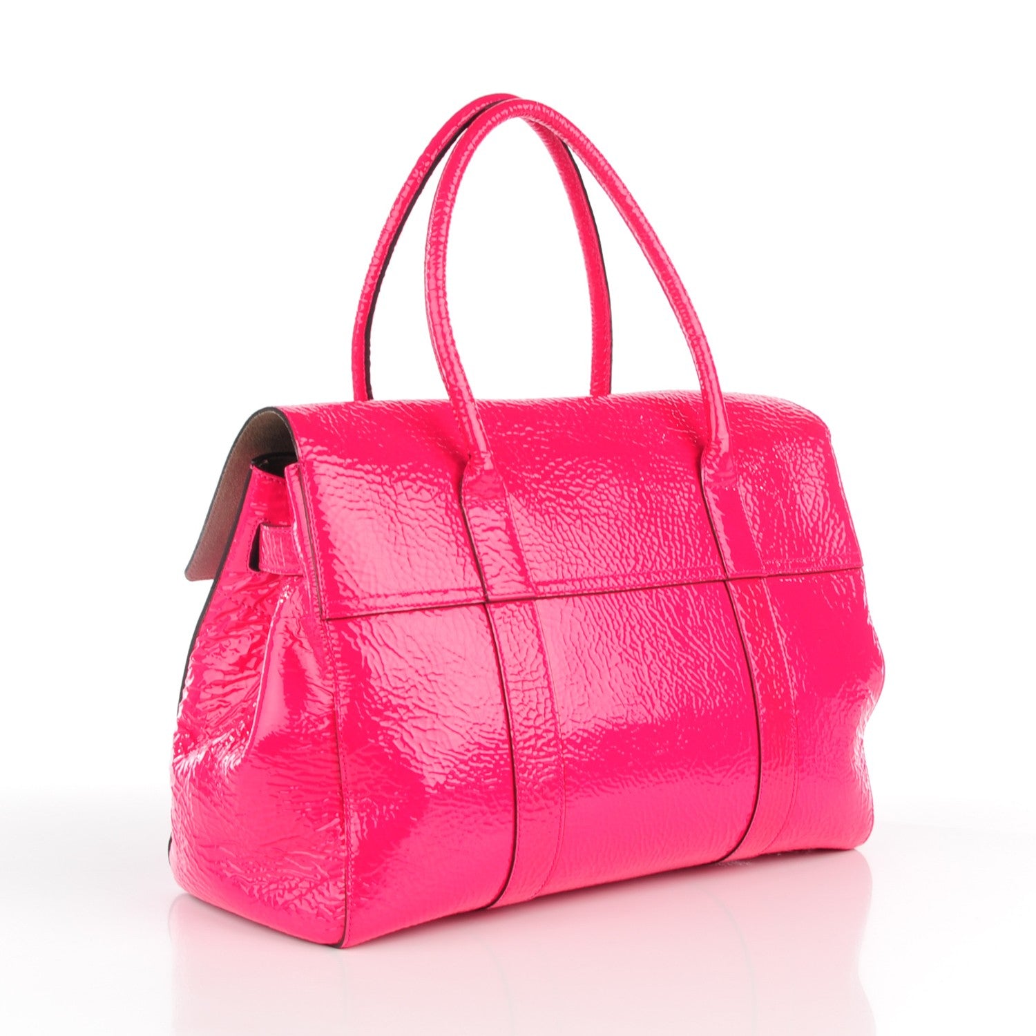 Mulberry Spongy Patent Bayswater Hot Pink 3 of 8