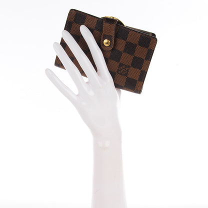 Louis Vuitton Damier Ebene French Purse Wallet 2 of 7