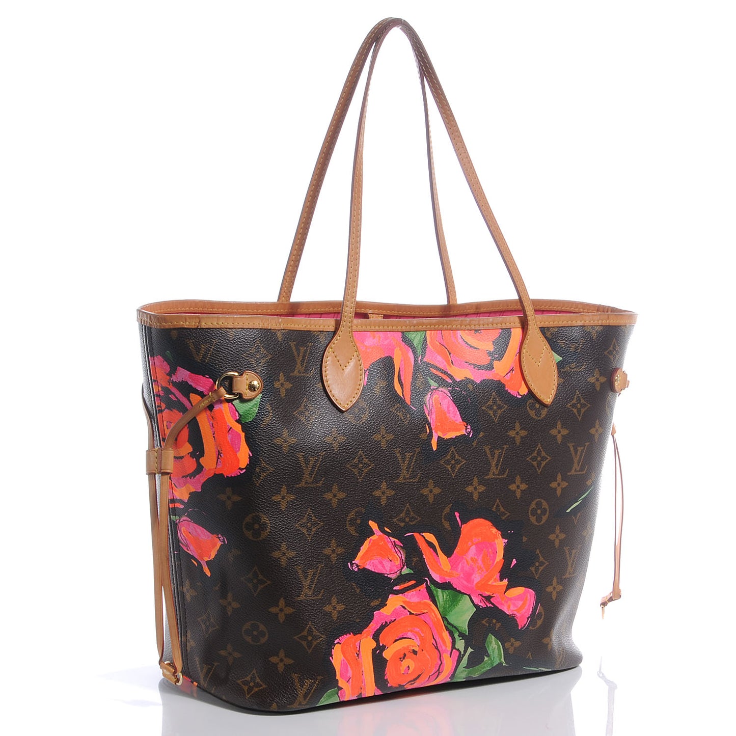 Monogram Roses Neverfull MM