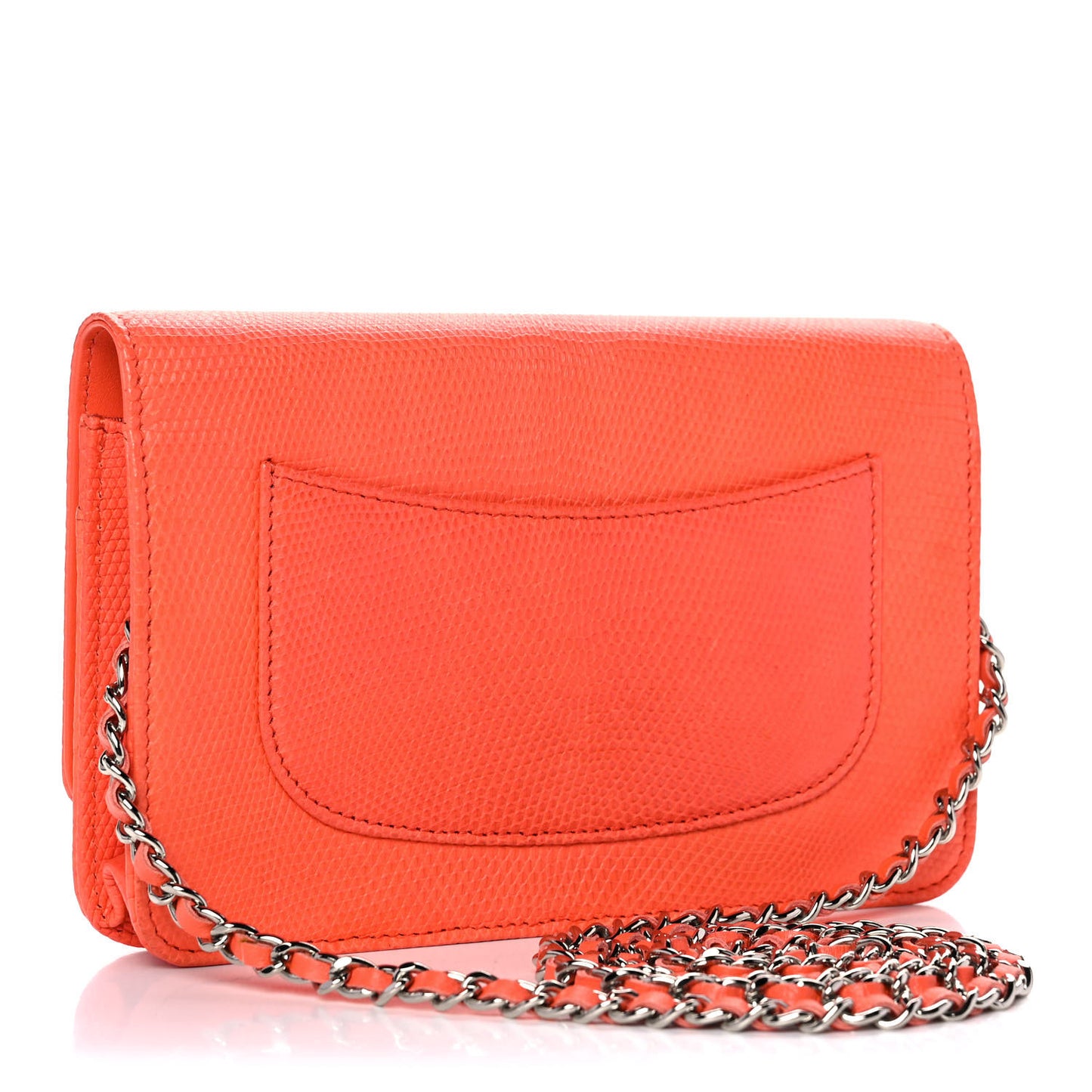 Lizard Wallet on Chain WOC Orange