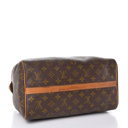 Louis Vuitton Monogram French Company Speedy 30 4 of 16