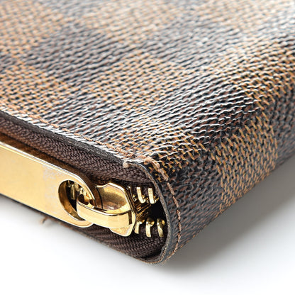 Louis Vuitton Damier Ebene Zippy Organizer Wallet 8 of 13