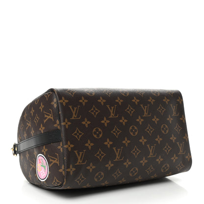 Louis Vuitton Monogram My World Tour Speedy Bandouliere 30 Black 4 of 8