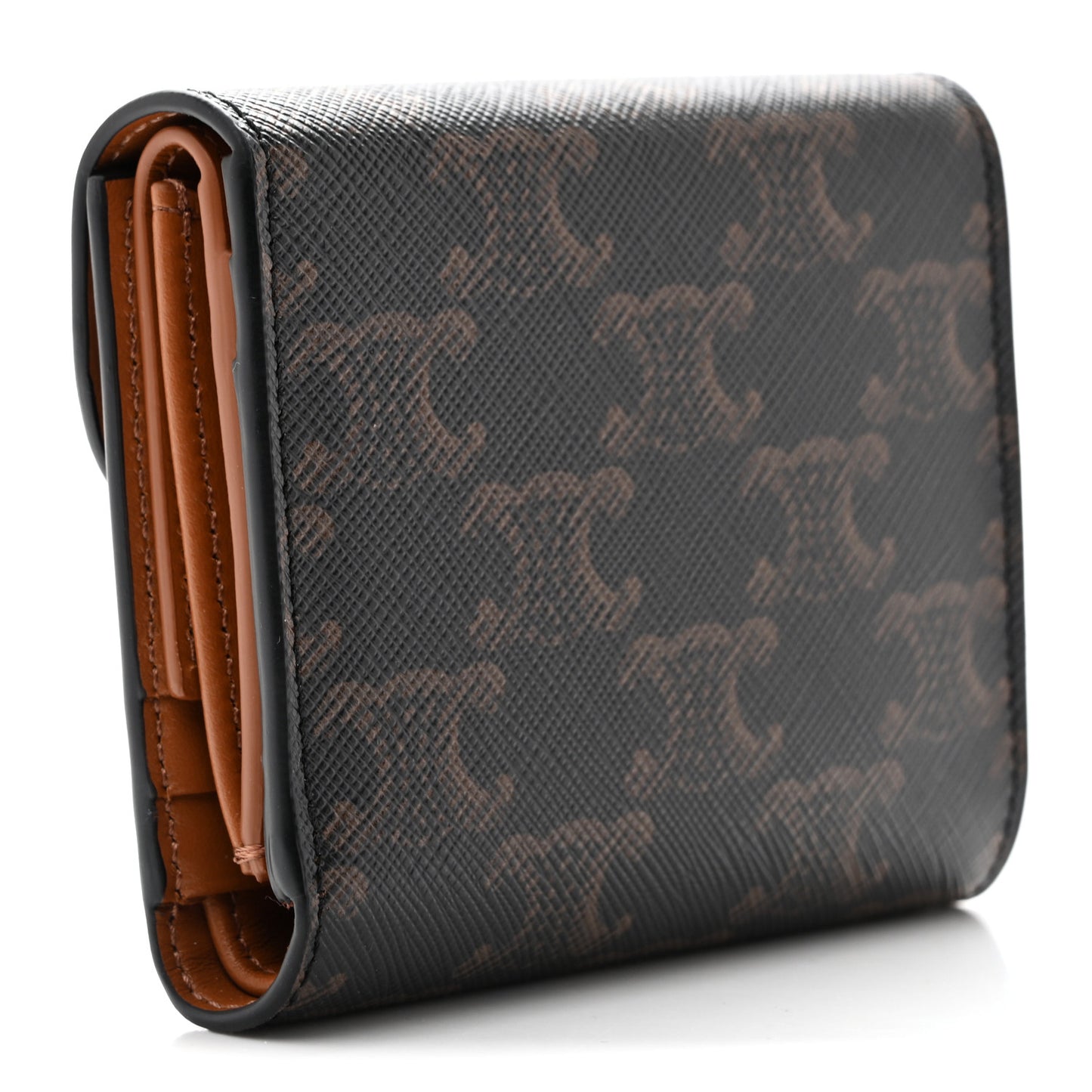 Triomphe Canvas Small Triomphe Wallet Tan