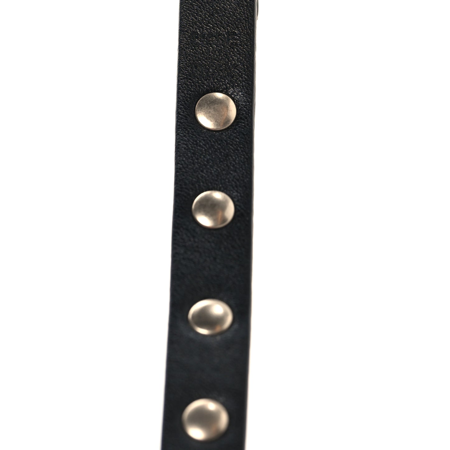 Vitello Rockstud Bracelet Black