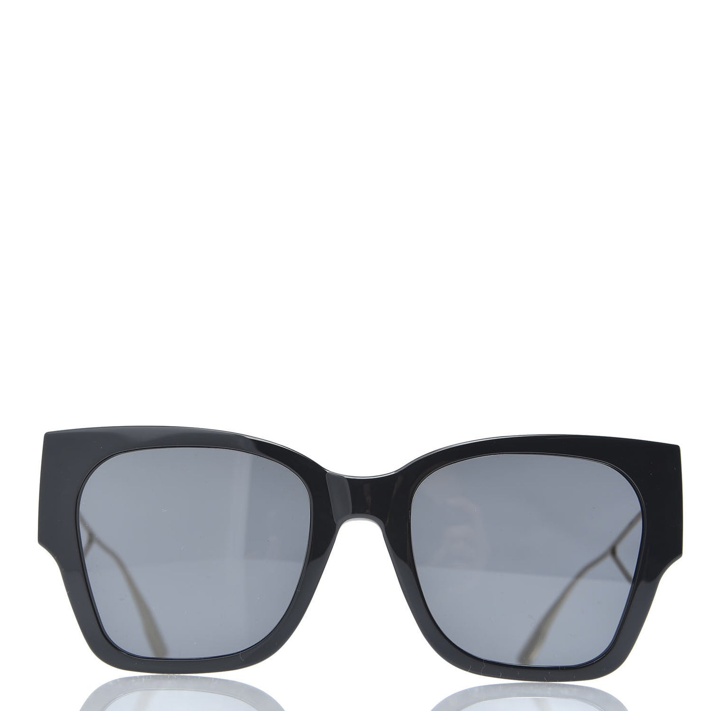 Rectangular 30 Montaigne 1 Sunglasses Black