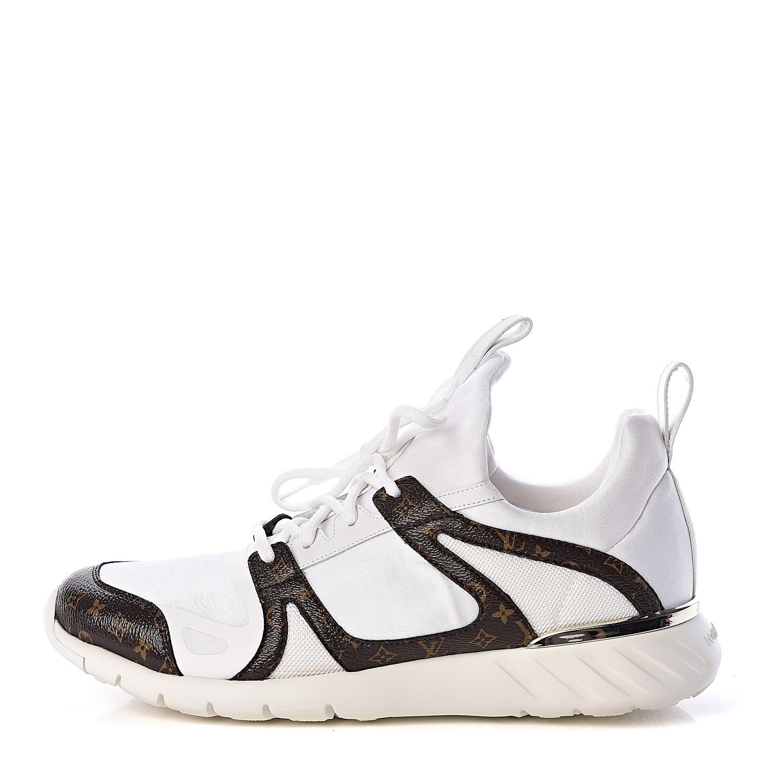 Louis Vuitton Technical Nylon Monogram Rubber Aftergame Sneakers 41 1 of 9