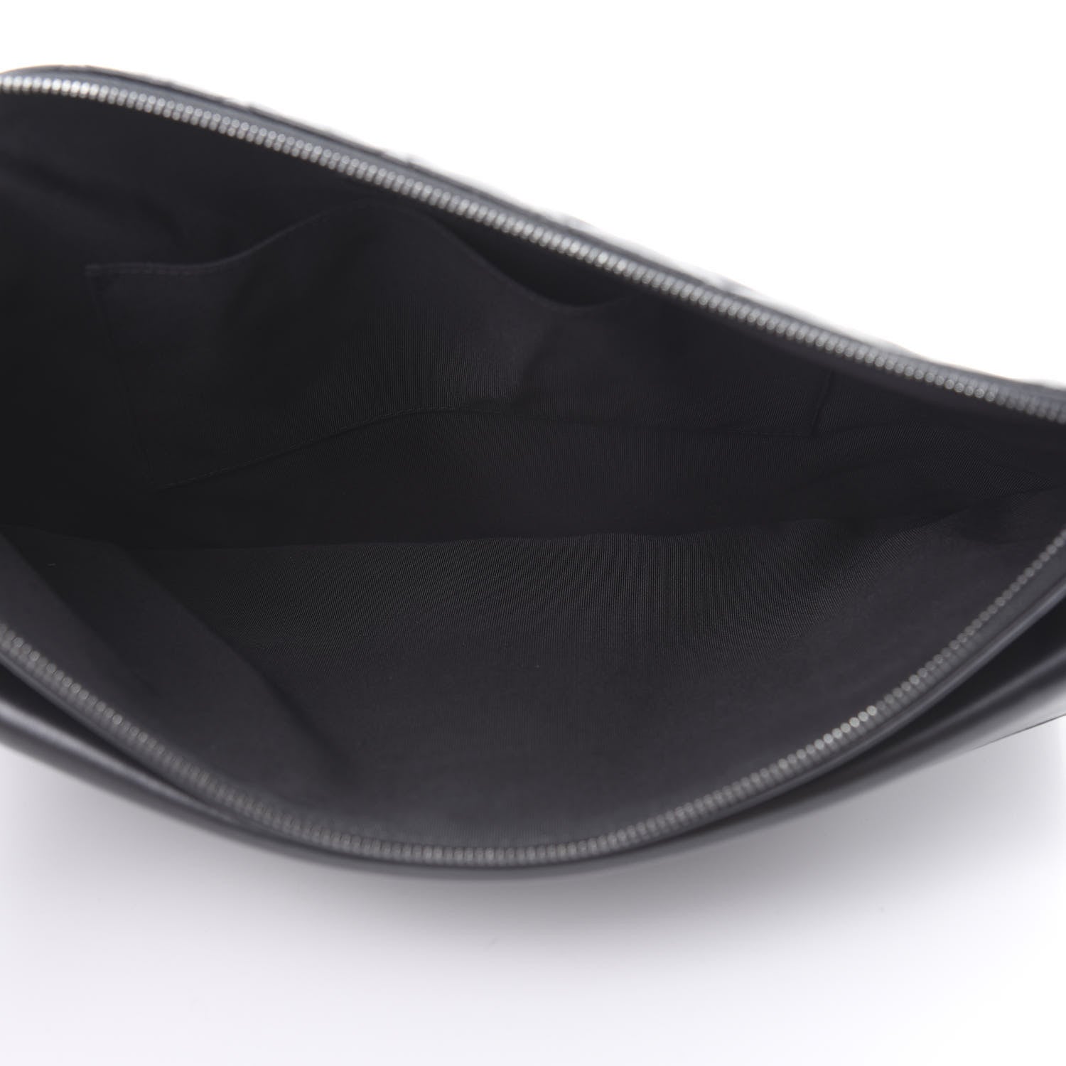 Chanel Lambskin Quilted Large Flap Cosmetic Case Black 5 of 8