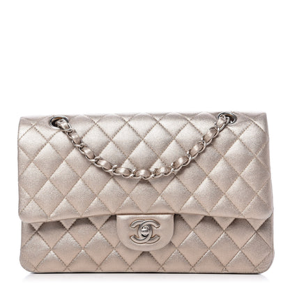 Chanel Metallic Lambskin Quilted Medium Double Flap Gold 1 of 10