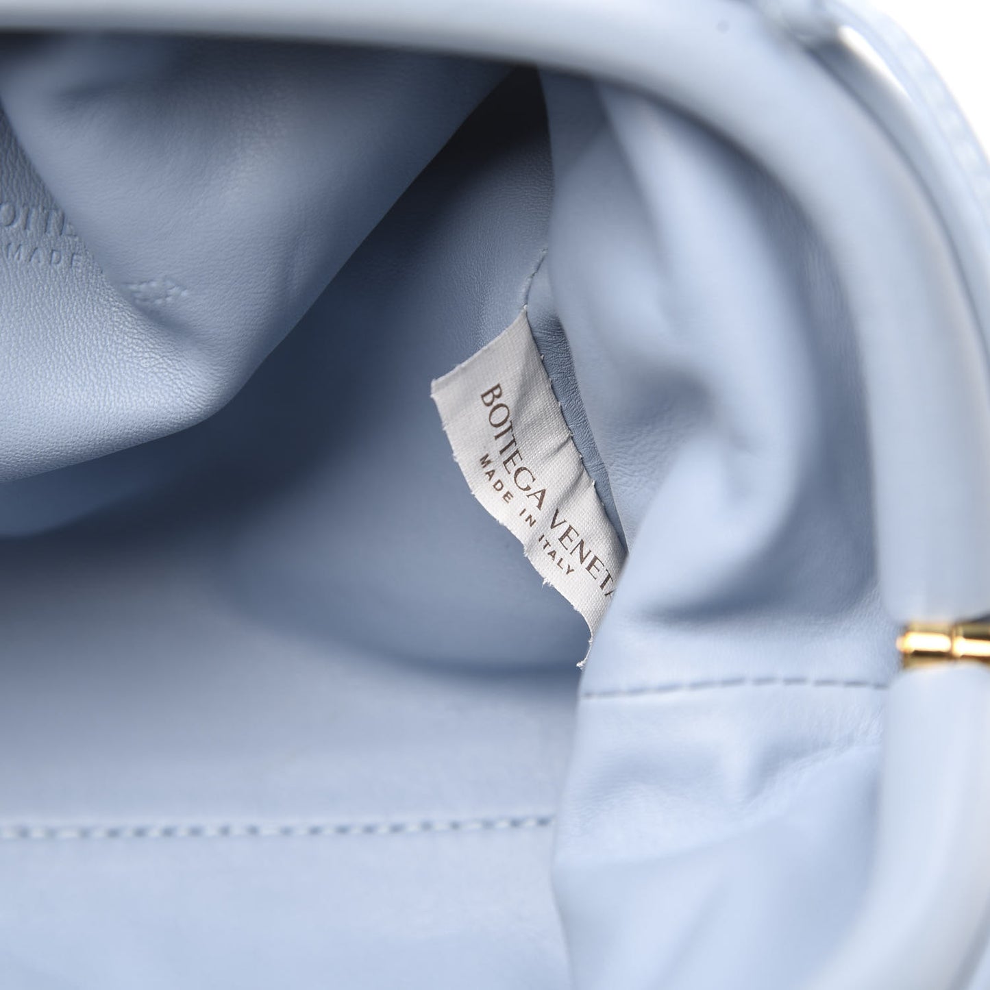 Butter Calfskin The Mini Pouch Ice