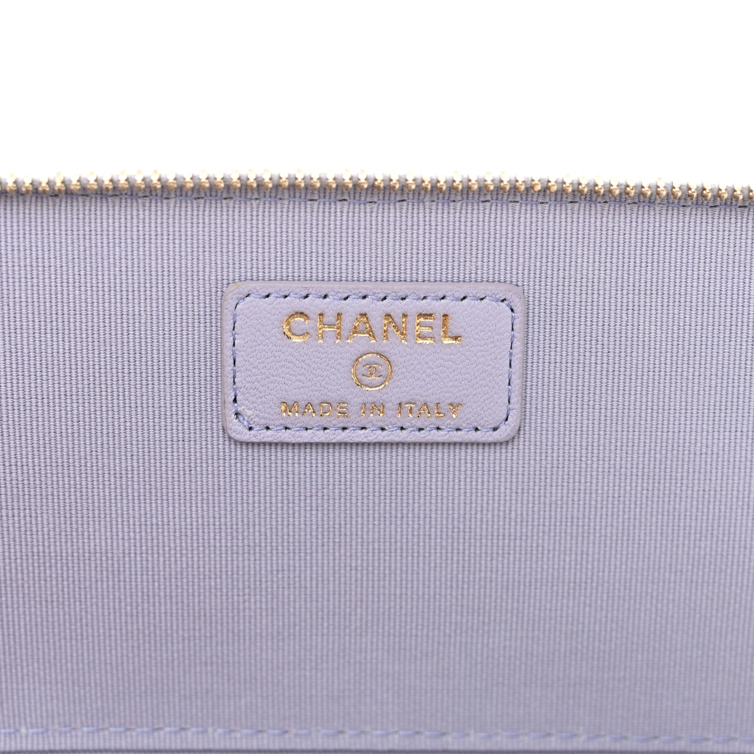 Chanel Lambskin Quilted Small Top Handle Vanity Case With Chain Light Purple 6 of 12
