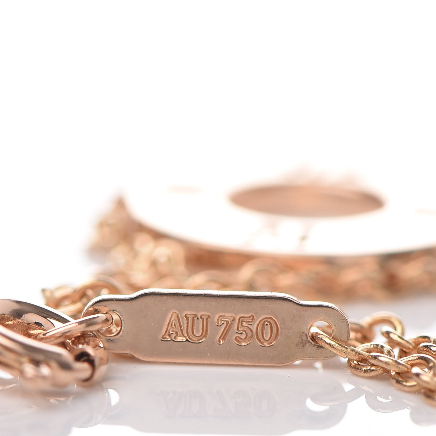 18K Rose Gold Diamond Atlas Pierced Bracelet