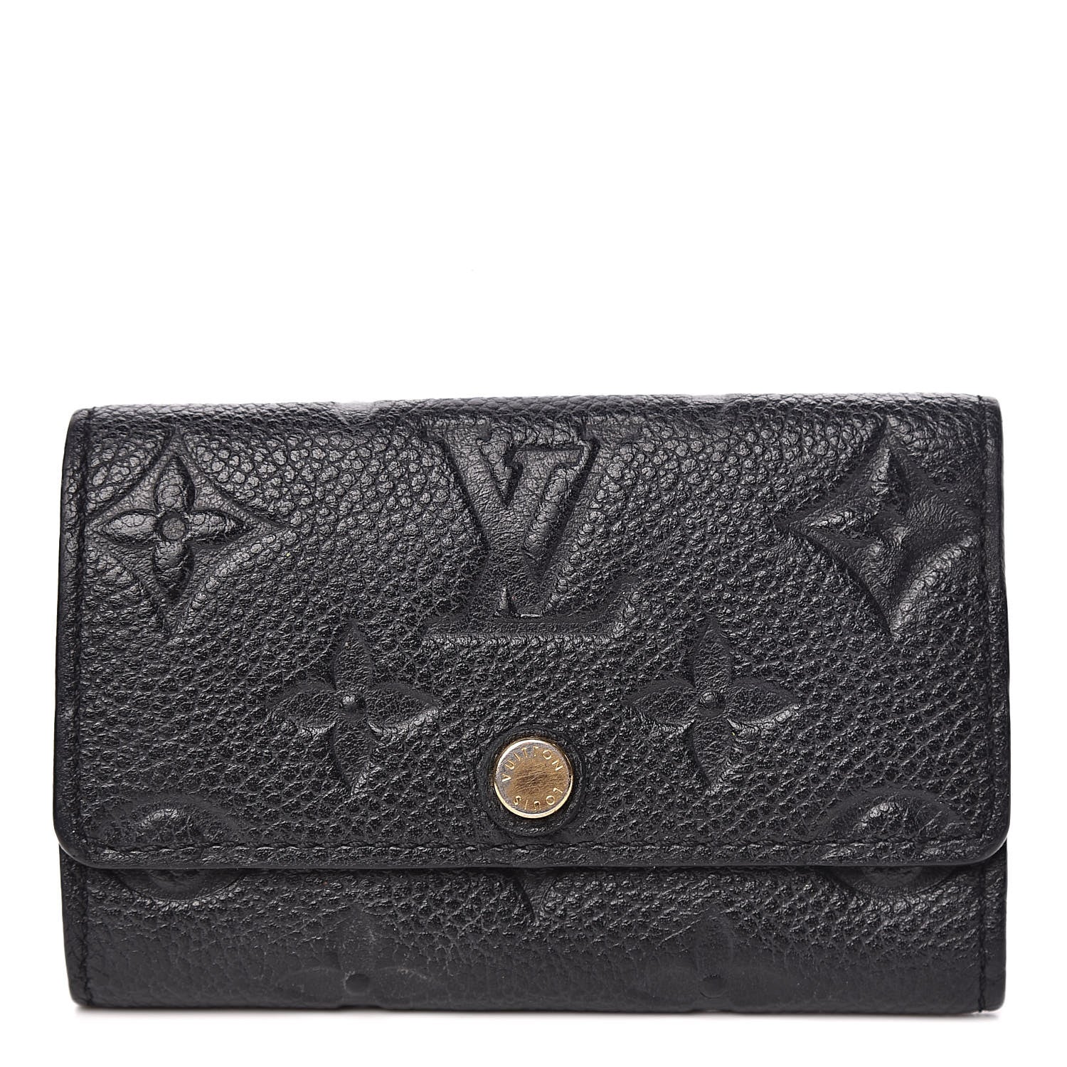 Louis Vuitton Empreinte Multicles 6 Key Holder Black 1 of 12