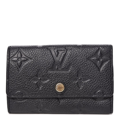 Louis Vuitton Empreinte Multicles 6 Key Holder Black 1 of 12