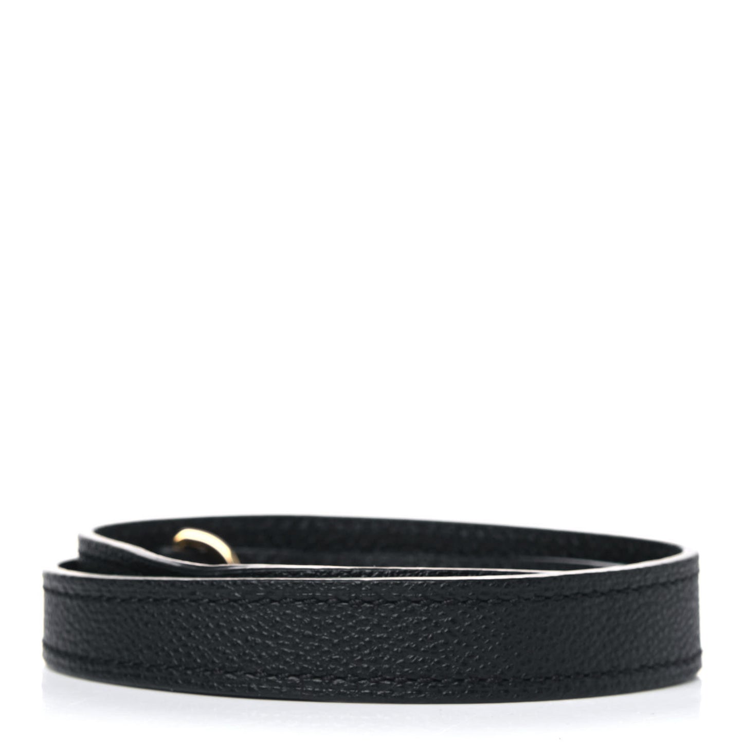 Calfskin Montaigne Shoulder Strap Black