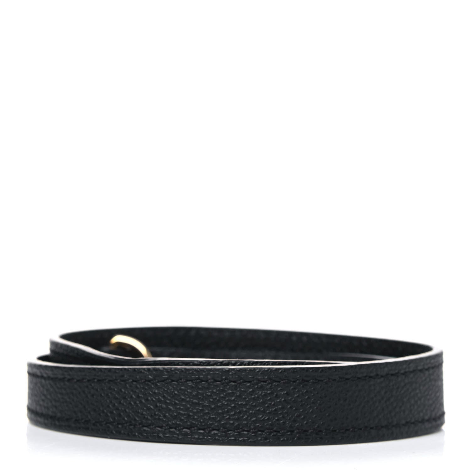 Louis Vuitton Calfskin Montaigne Shoulder Strap Black 2 of 4