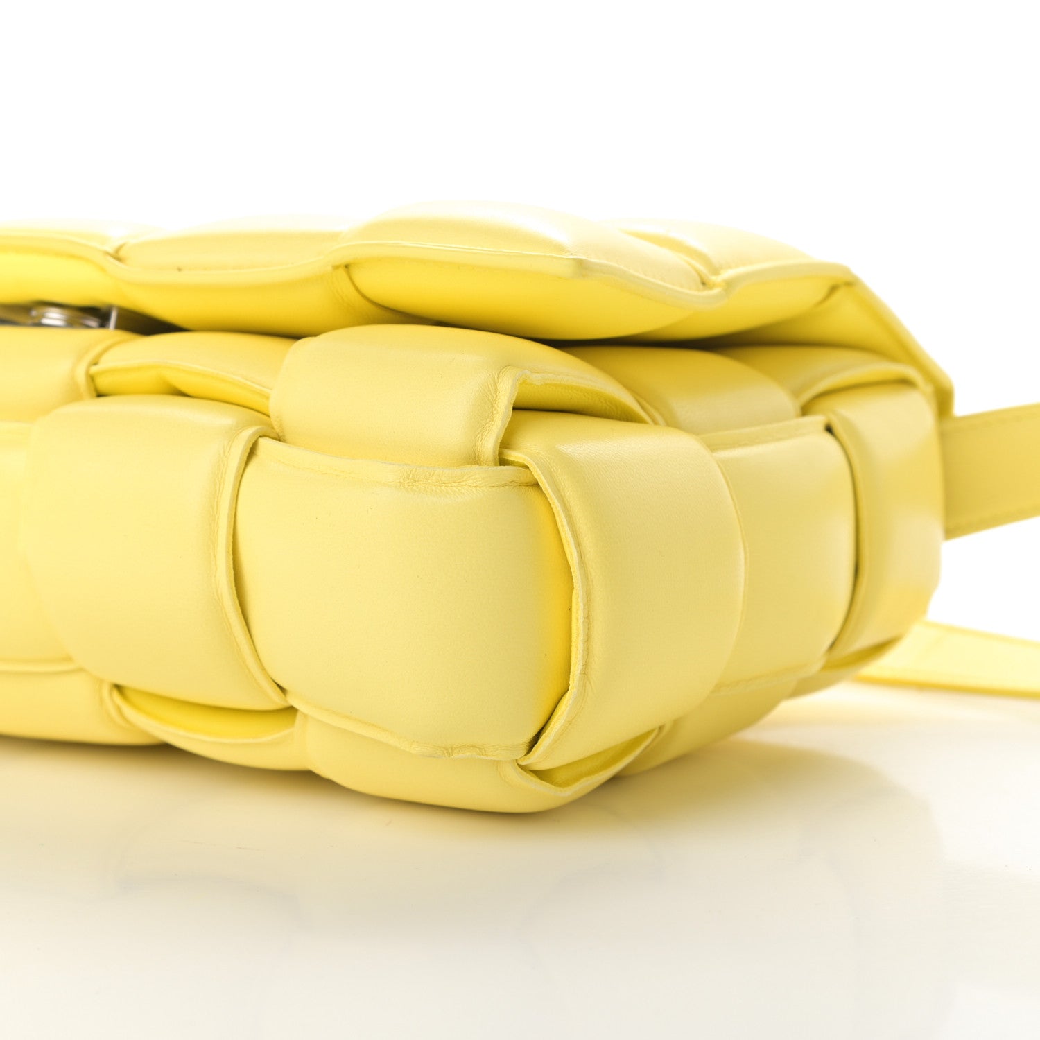 Bottega Veneta Nappa Maxi Intreccio Padded Cassette Crossbody Bag Sherbert 10 of 15