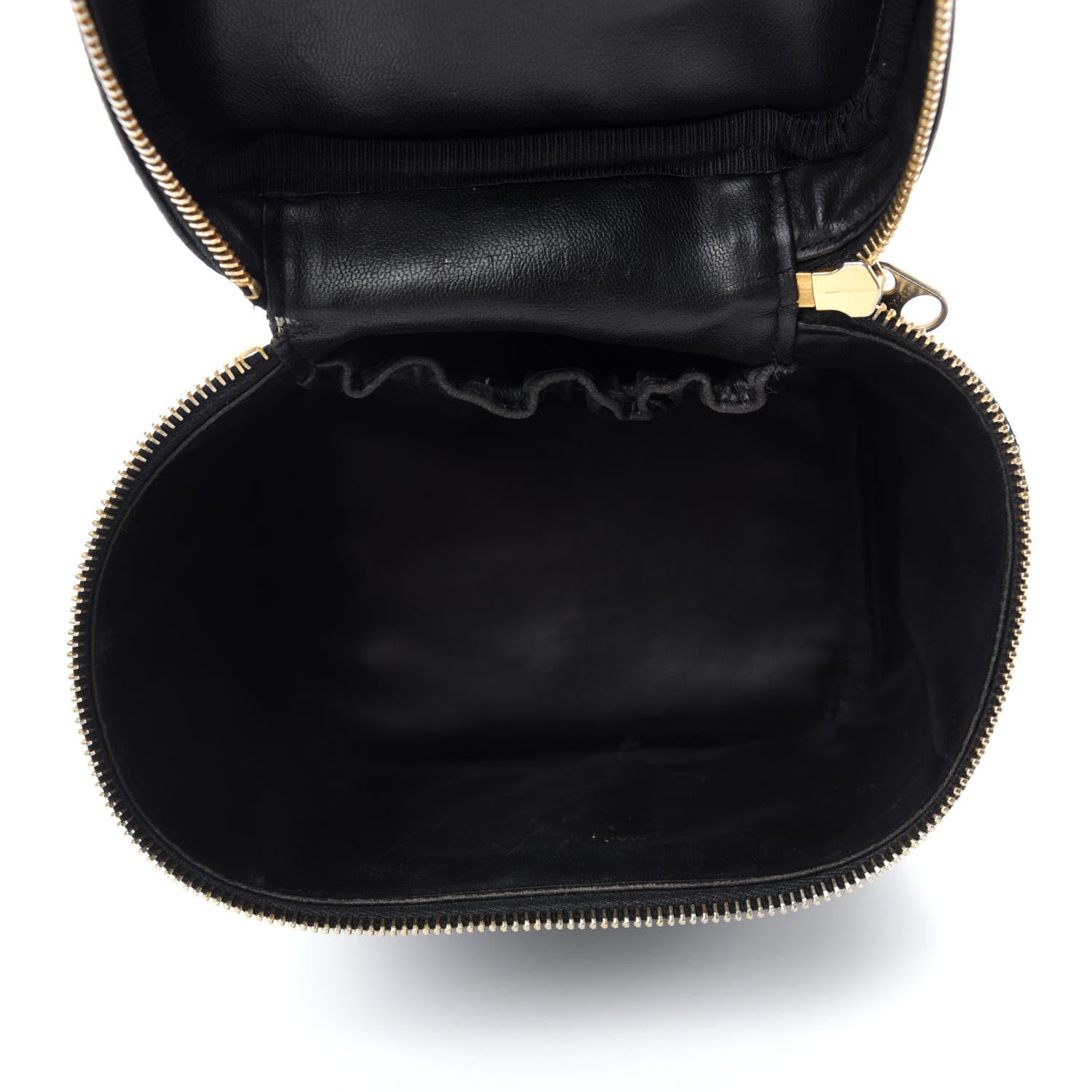 Chanel Caviar Cosmetic Vanity Bag Black 5 of 8