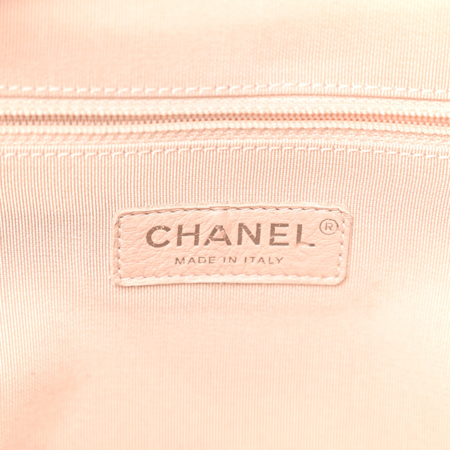Chanel Canvas Cruise La Pausa Print Backpack Pink White Black 6 of 10