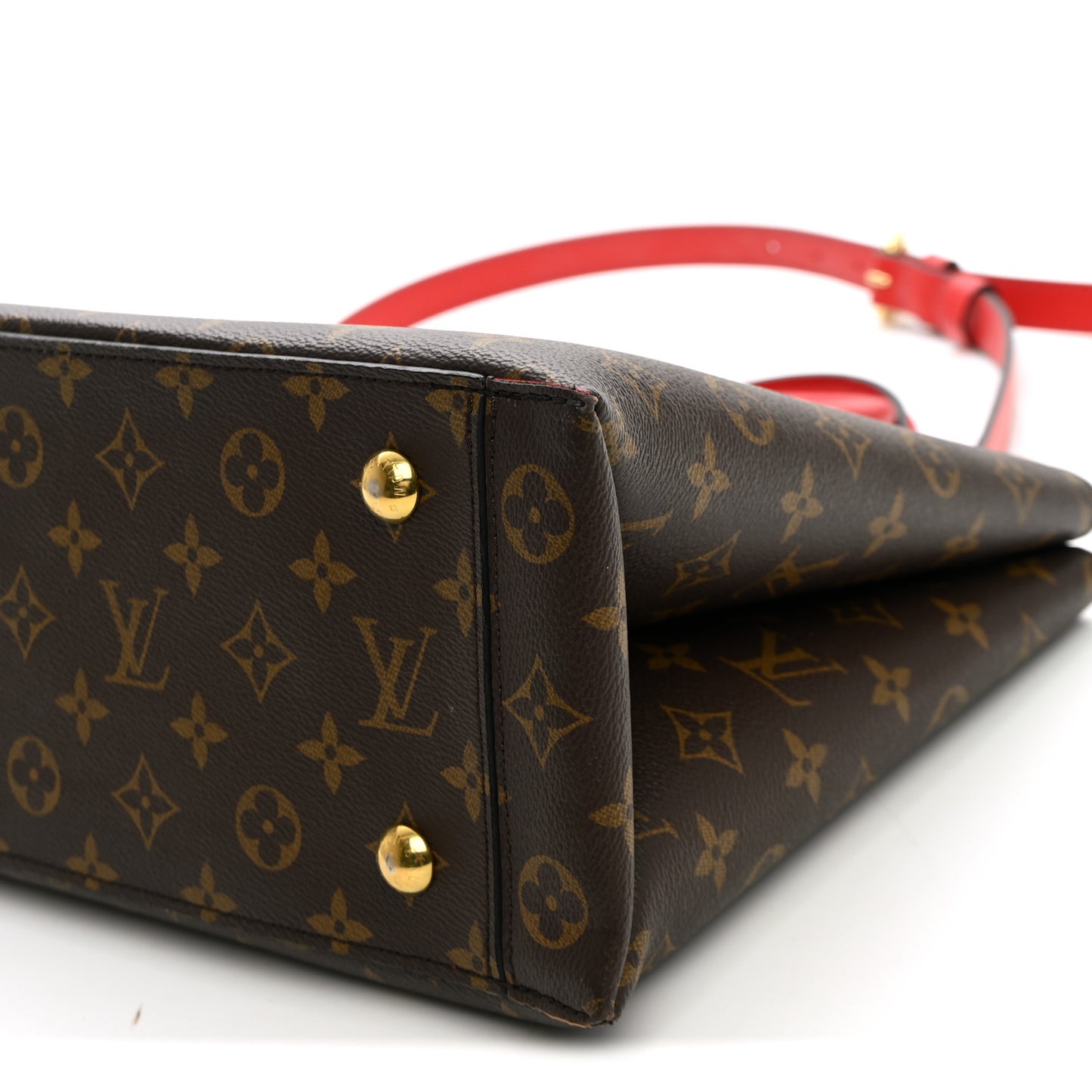 Monogram Flower Tote Coquelicot