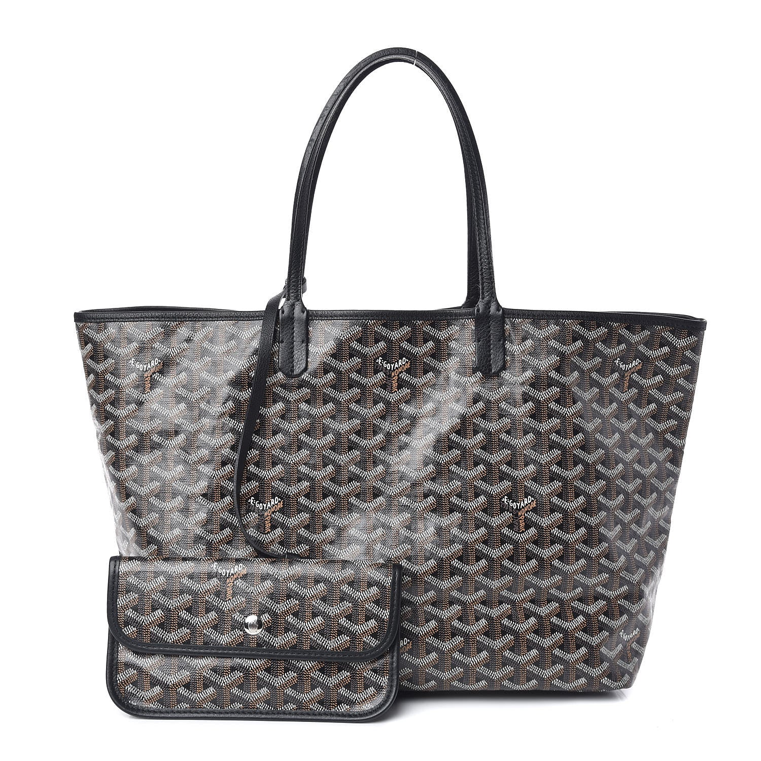 Goyard Goyardine Saint Louis PM Black 1 of 12