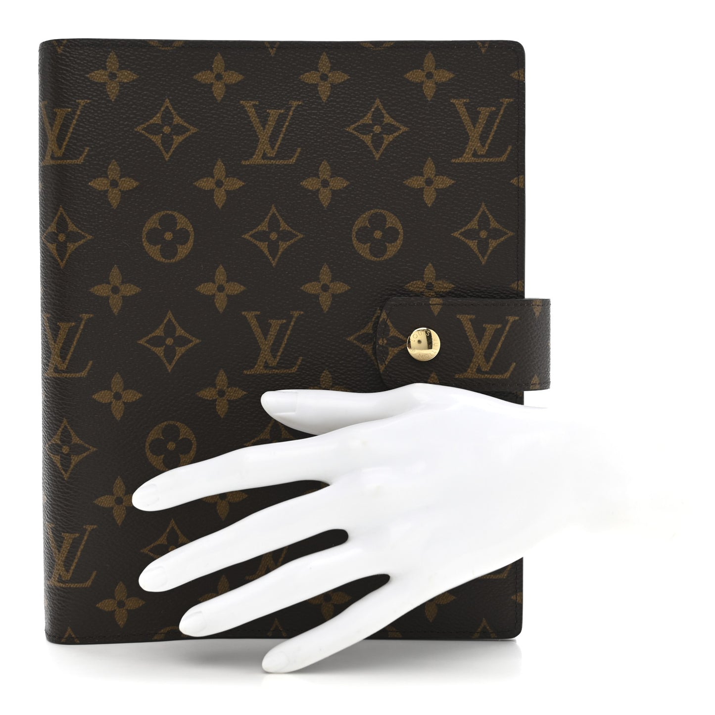 Monogram Large Ring Agenda Cover