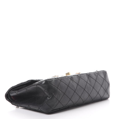 Chanel Aged Calfskin Lucky Charms 2.55 Reissue 225 Flap Black 3 of 16