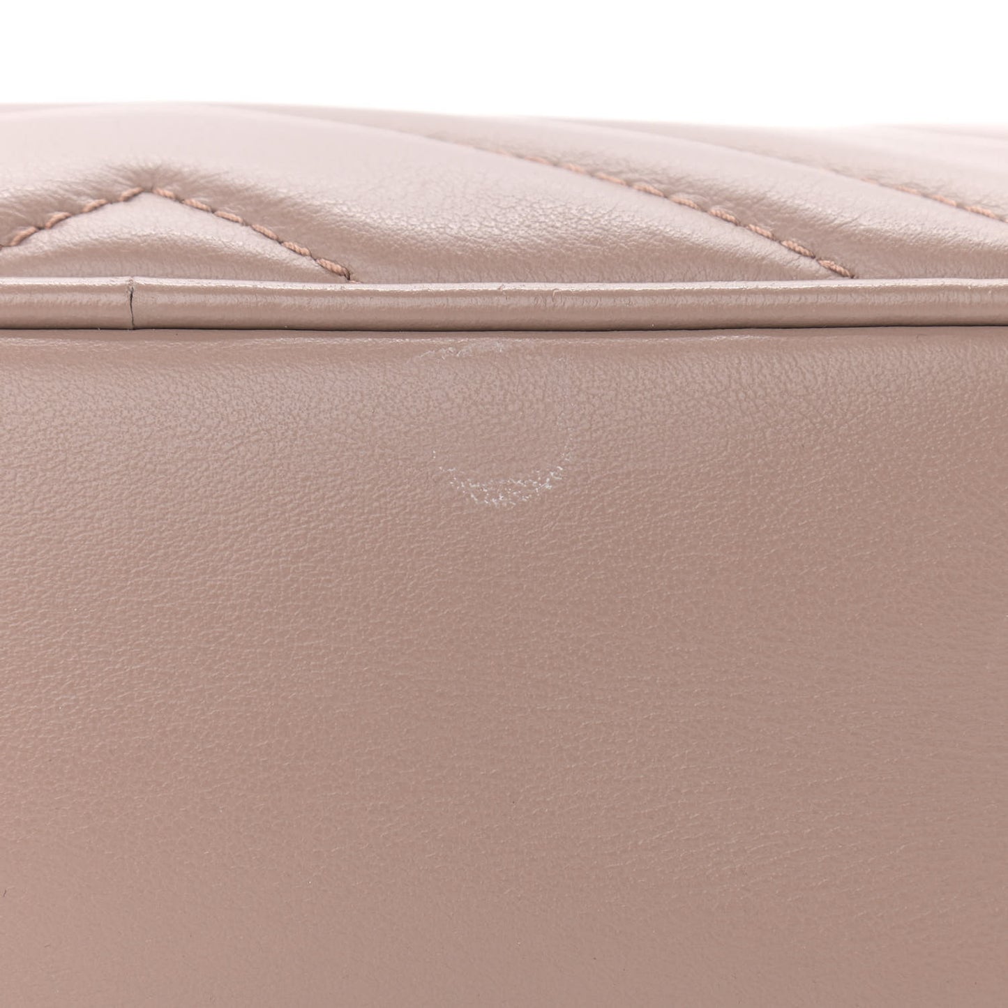 Calfskin Matelasse Mini GG Marmont Chain Shoulder Bag Porcelain Rose