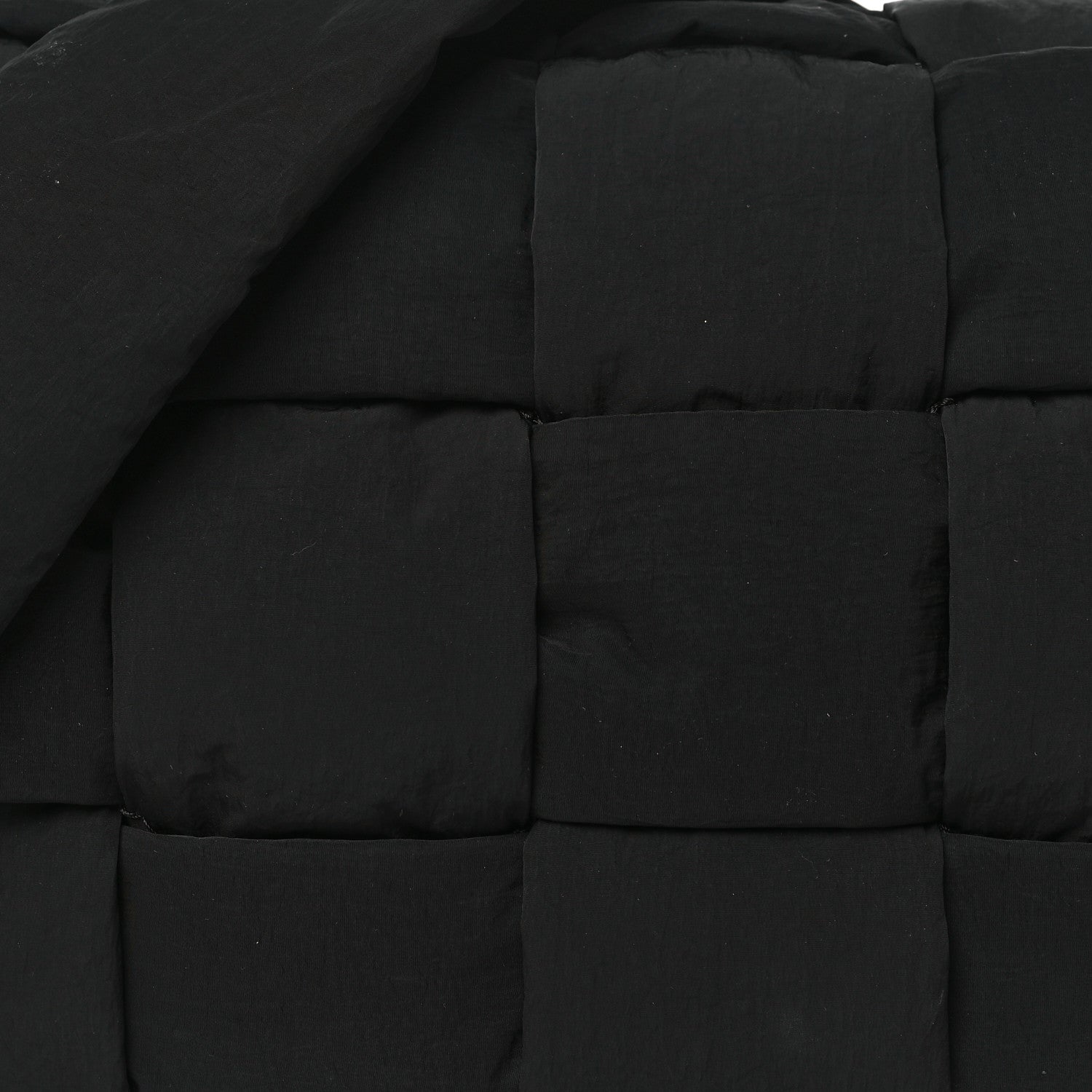 Bottega Veneta Nylon Intrecciato Padded Tech Maxi Cassette Bag Black 6 of 8