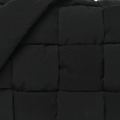Bottega Veneta Nylon Intrecciato Padded Tech Maxi Cassette Bag Black 6 of 8
