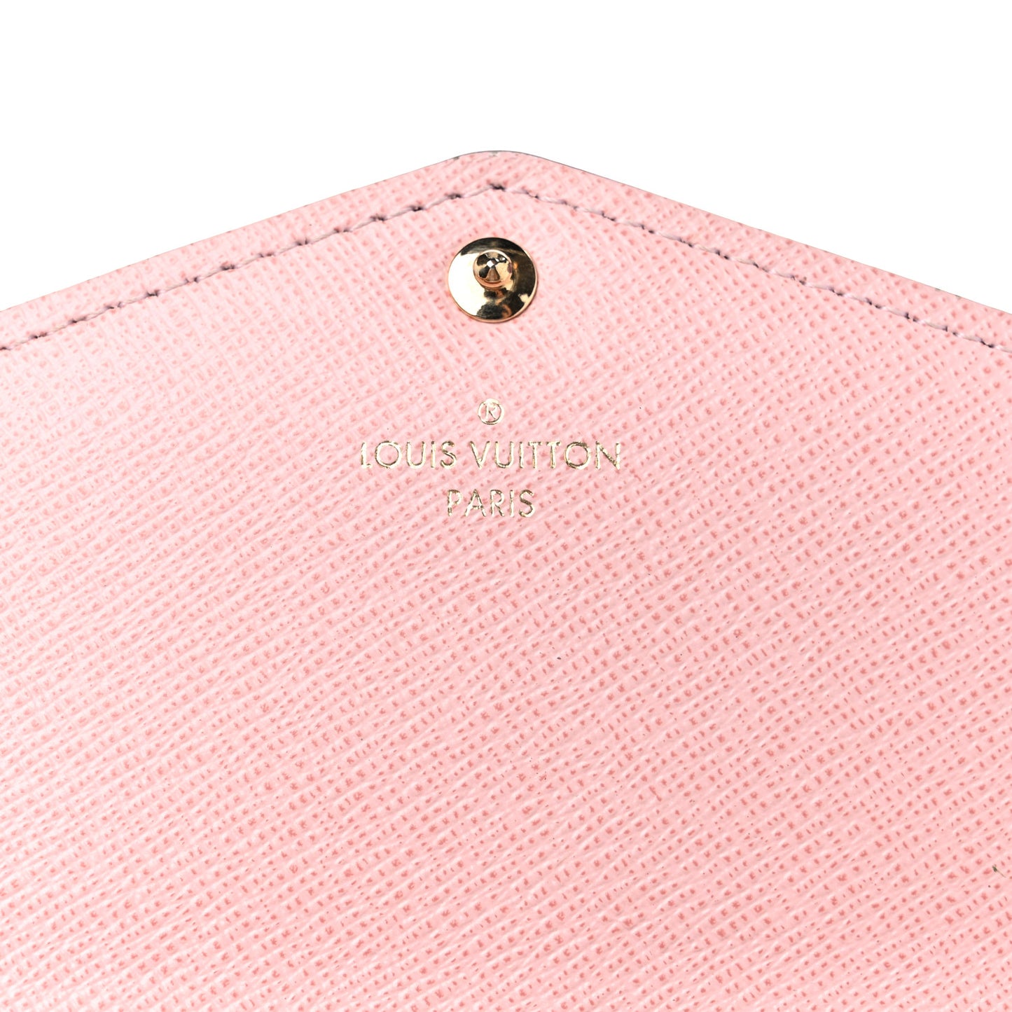 Damier Ebene Sarah Wallet NM Rose Ballerine