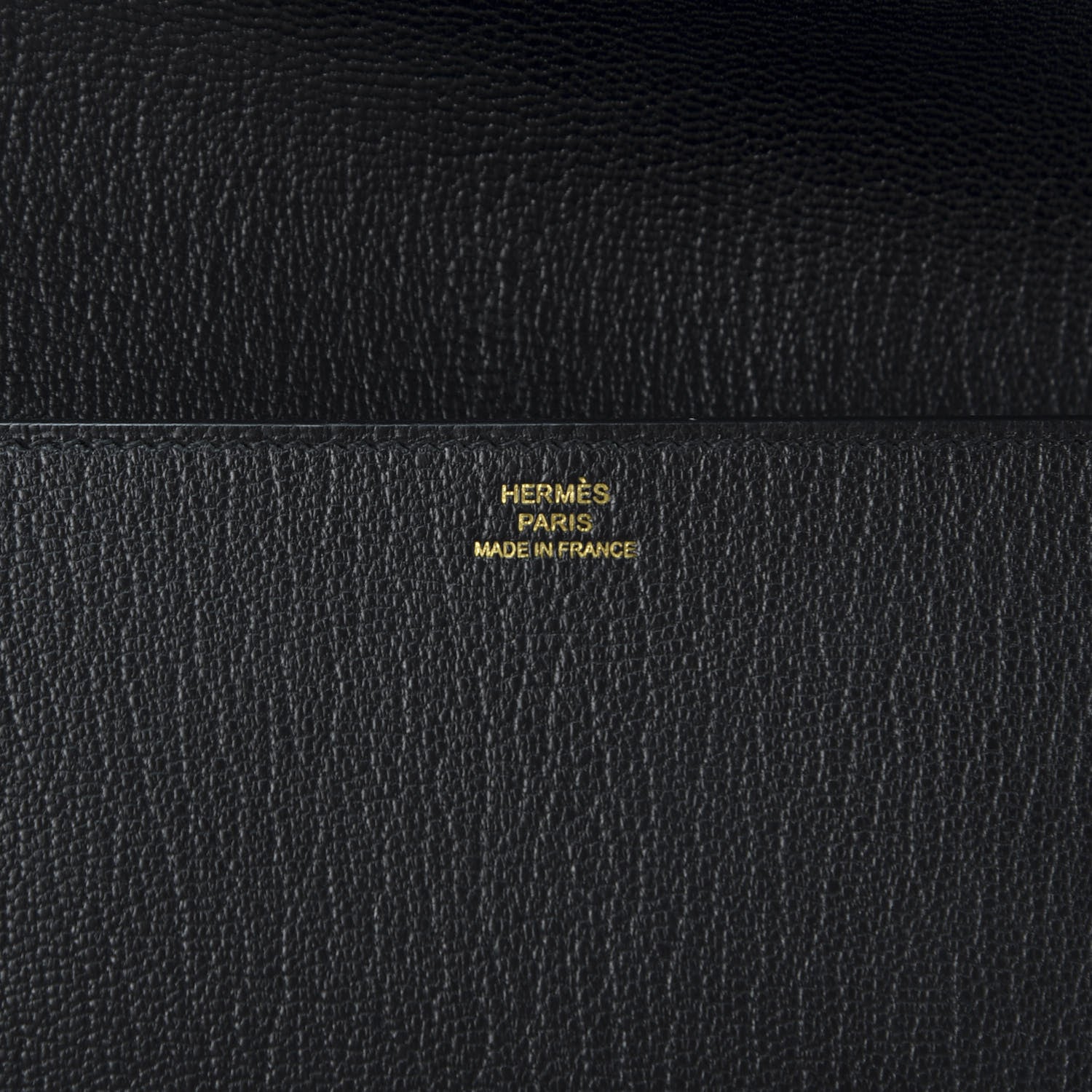Hermes Chevre Mysore Medor 23 Clutch Black 7 of 9