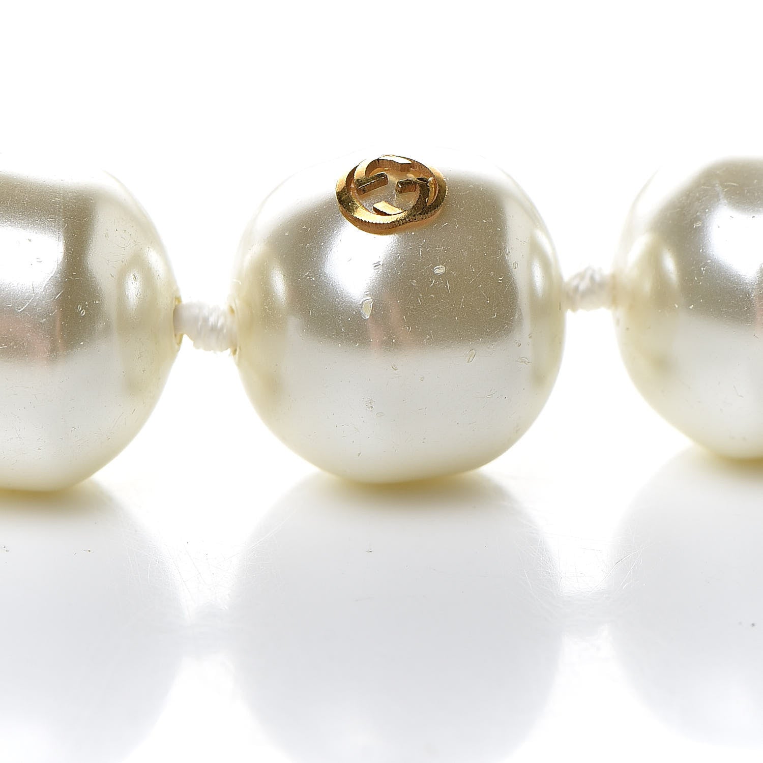 Gucci Pearl GG Sylvie Necklace 6 of 6