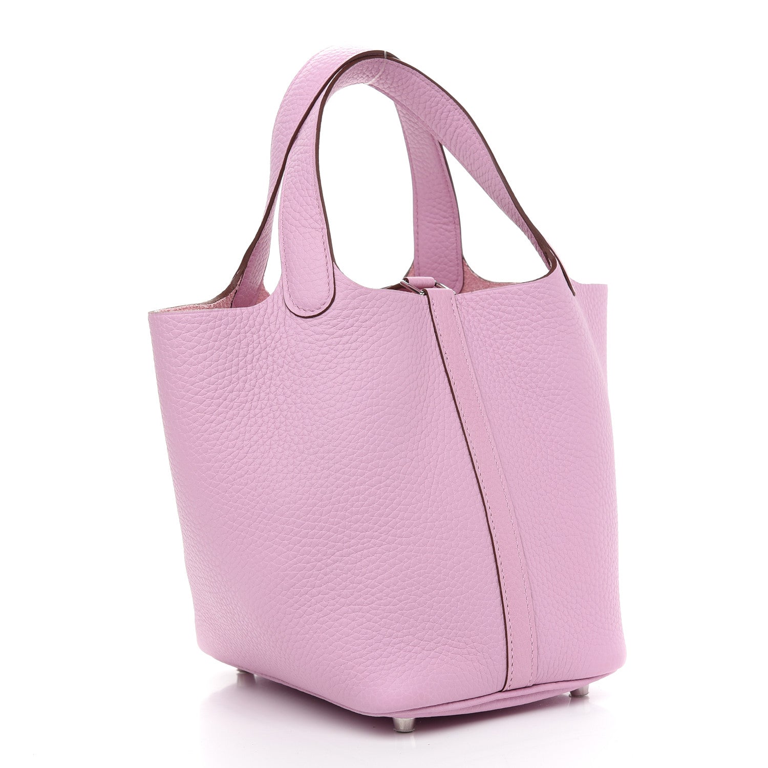 Hermes Taurillon Clemence Picotin Lock 18 PM Mauve Sylvestre 3 of 9