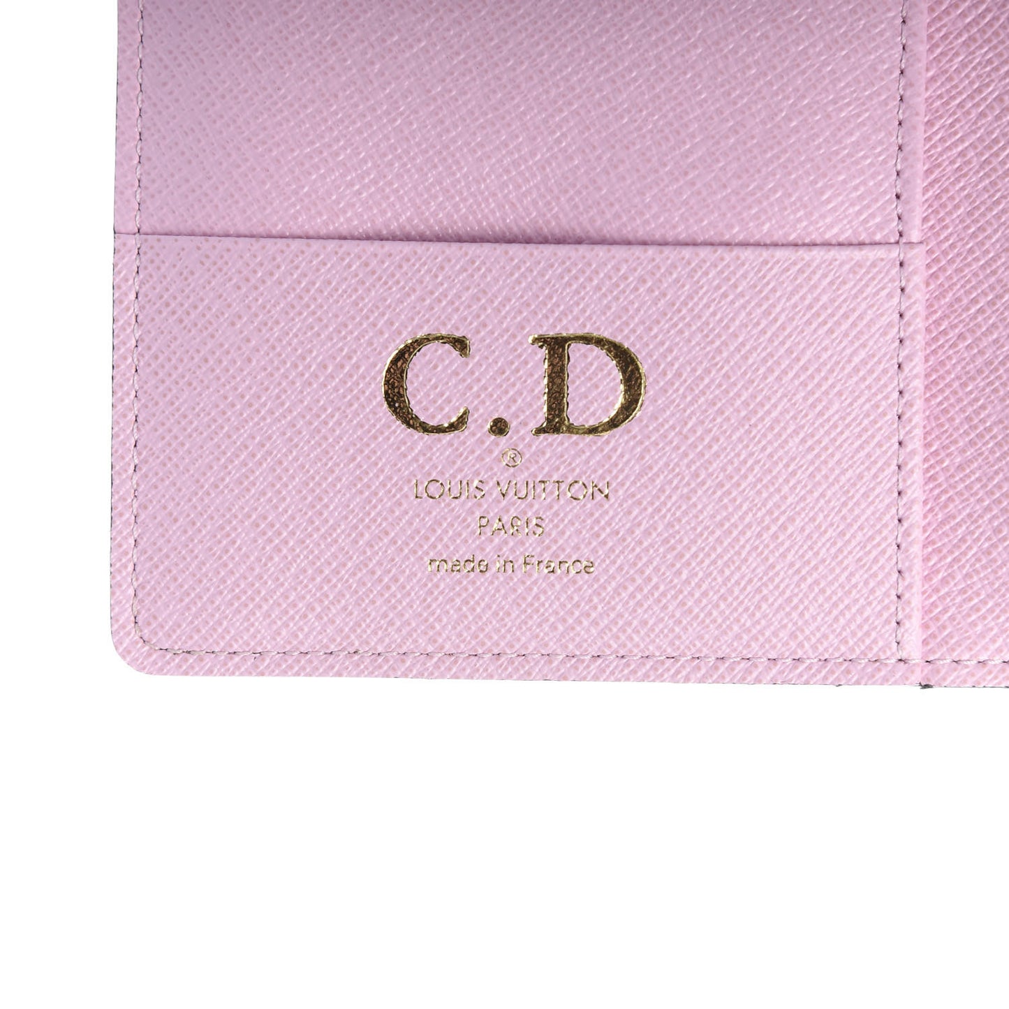 Monogram 2016 Christmas Animation Passport Cover Rose Ballerine