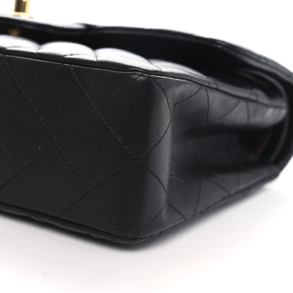 Chanel Lambskin Quilted Small Double Flap Black 10 of 10