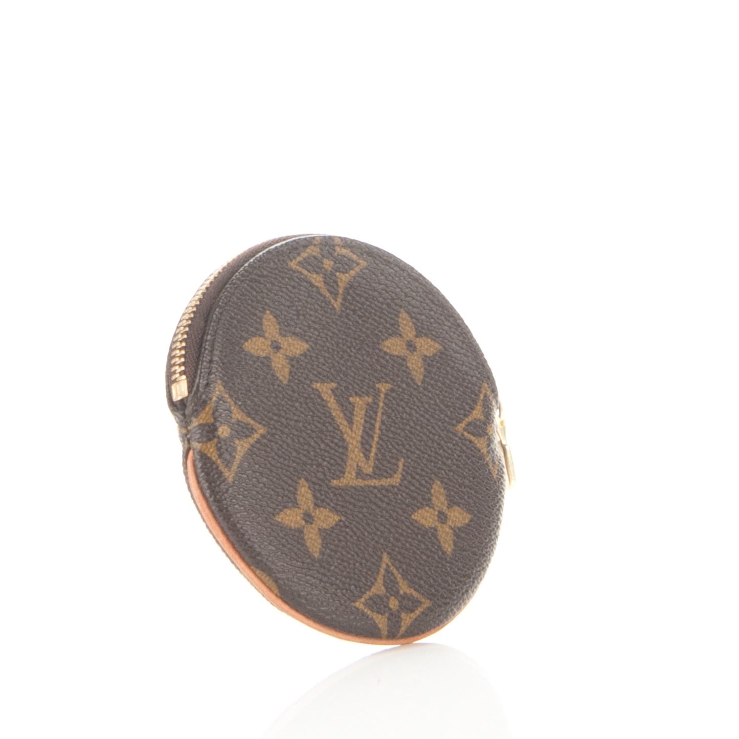 Monogram Round Coin Purse