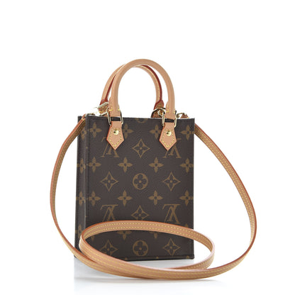 Louis Vuitton Monogram Petit Sac Plat 2 of 10