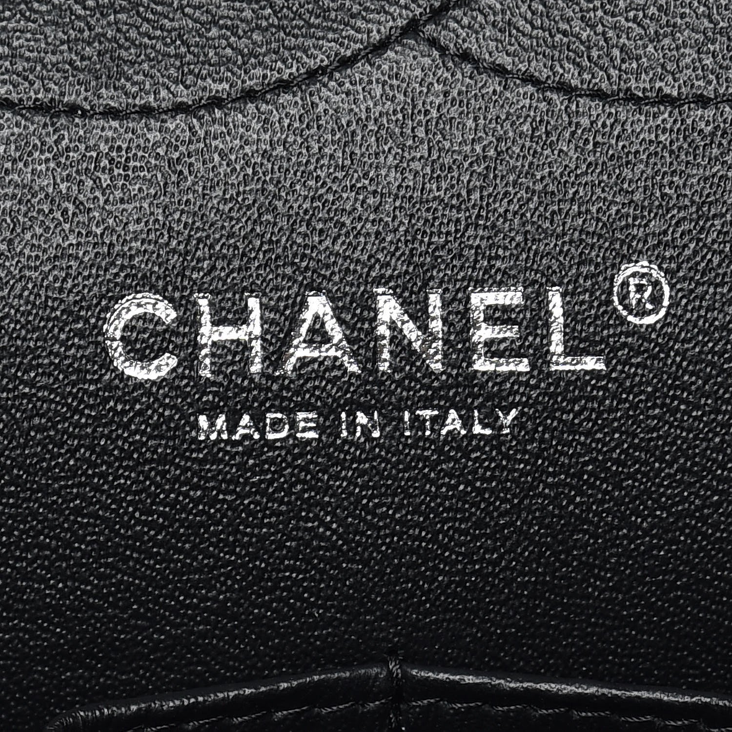 Chanel Lambskin Chevron Quilted Jumbo Double Flap So Black 9 of 11