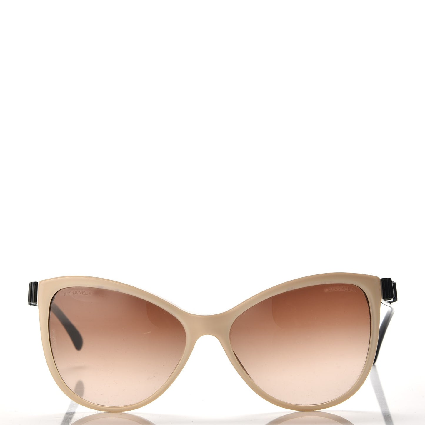 Butterfly Charms Sunglasses 5281 Beige Black