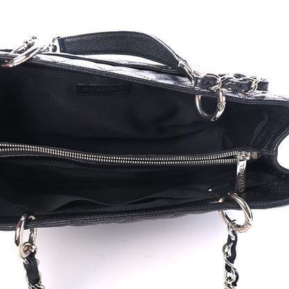 Chanel Caviar Quilted Grand Shopping Tote GST Black 4 of 4